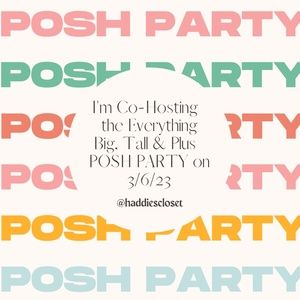 I'm co-hosting my first POSH PARTY! Such a fun night!